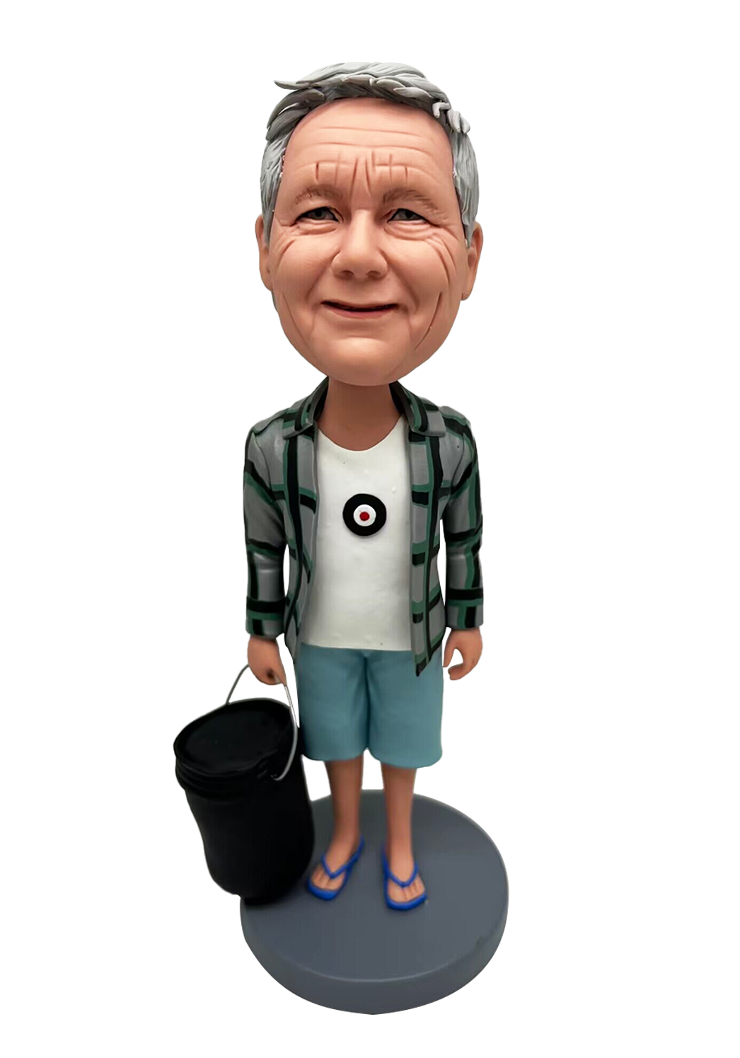 Bucket Man Custom Bobblehead