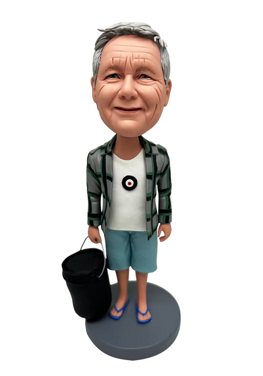 Bucket Man Custom Bobblehead