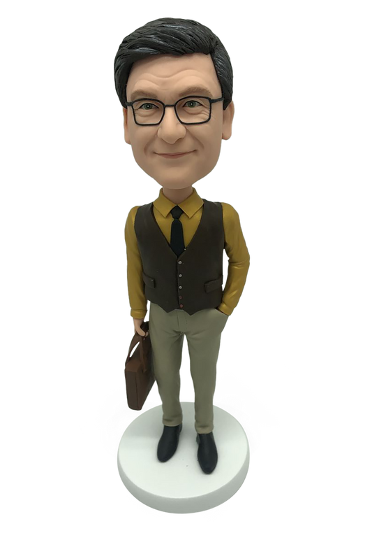 Business Man Custom Bobblehead