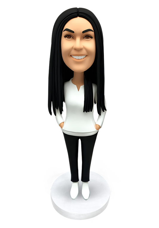 Cacual Female Custom Bobblehead-1