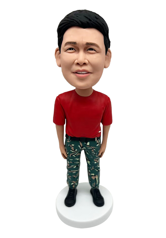 Casual Army Custom Bobblehead