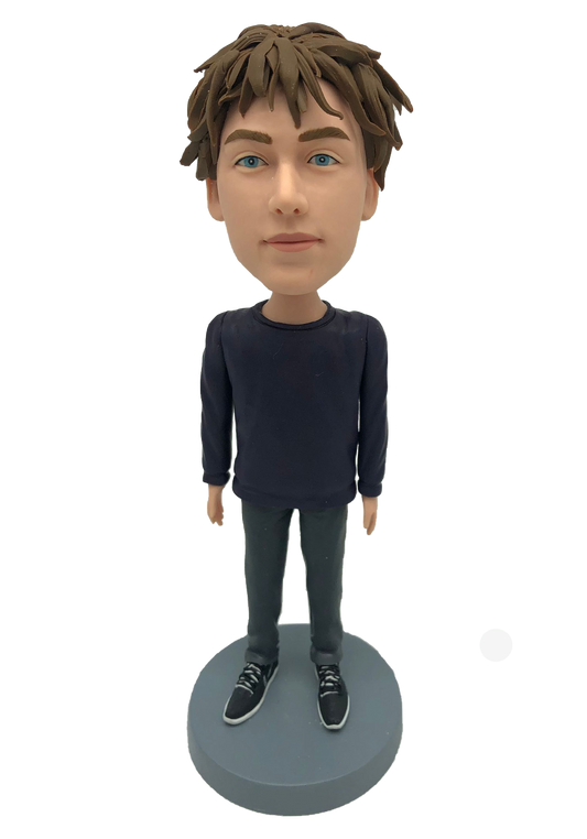 Casual Boy Custom Bobblehead-1