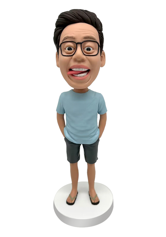 Casual Boy Custom Bobblehead