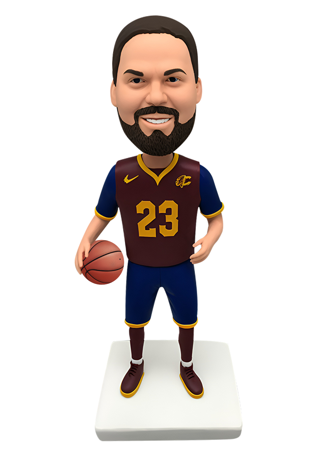 Cavaliers Basketball Fan Custom Bobblehead-1