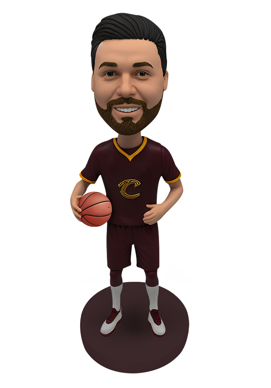 Cavaliers Basketball Fan Custom Bobblehead-2
