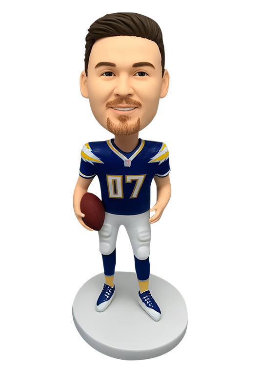 Chargers Football Buddy Custom Bobblehead