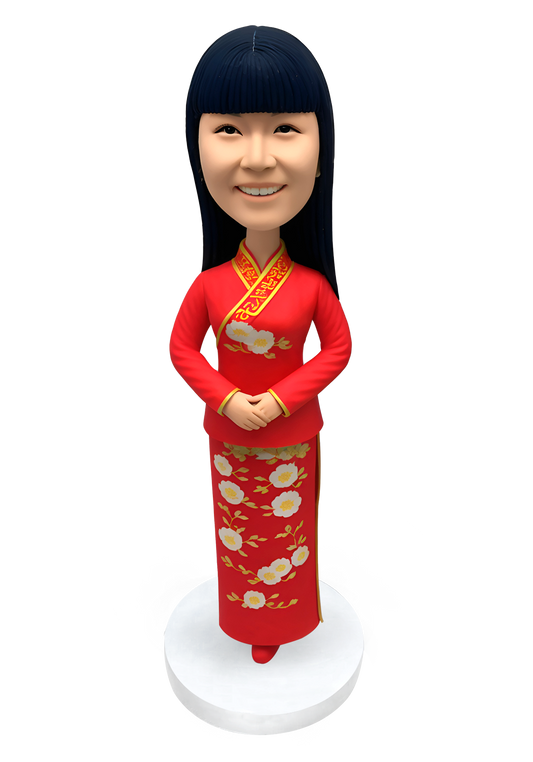 Chinese Outfit Custom Bobblehead-3