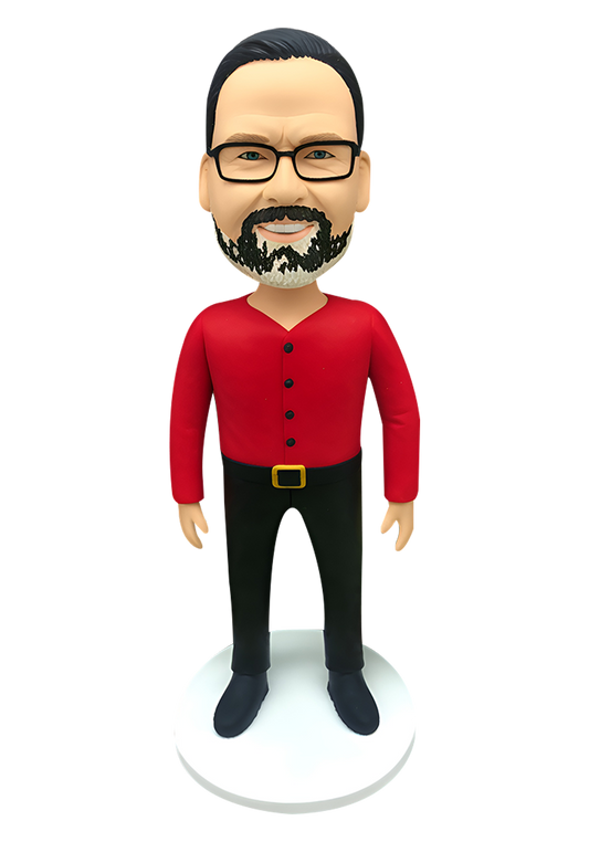 Christmas Man Custom Bobblehead-6