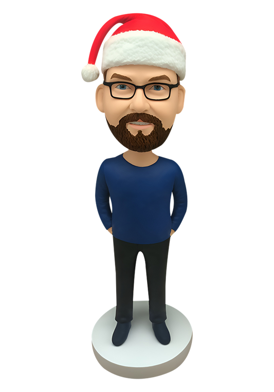 Christmas Man Custom Bobblehead-8