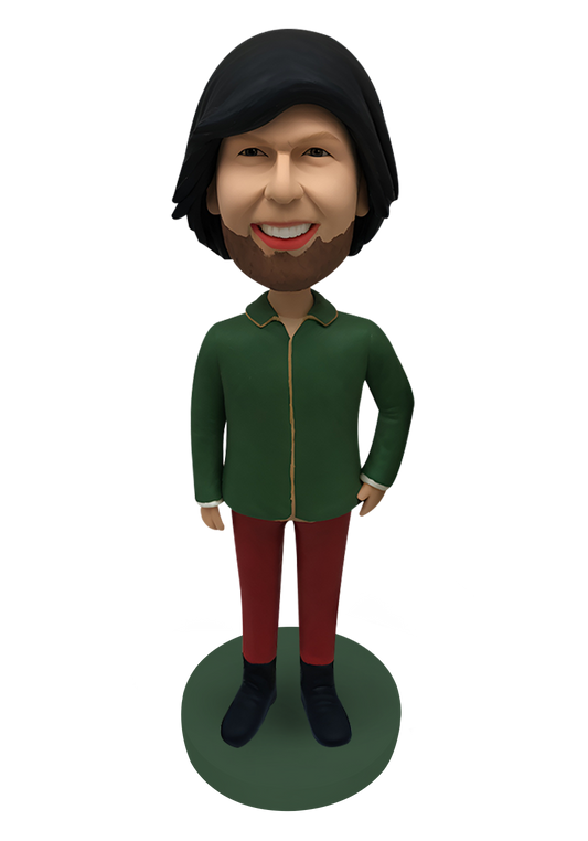 Christmas Man Custom Bobblehead-9