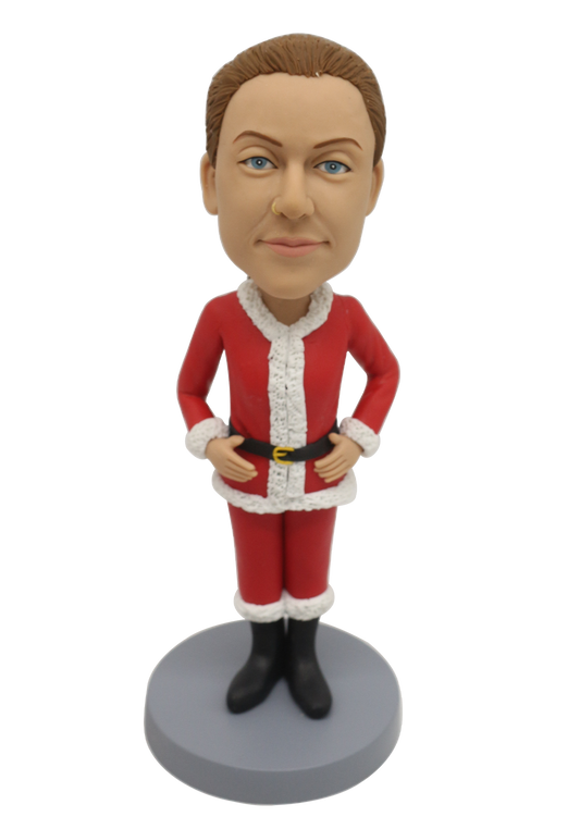 Christmas Woman Custom Bobblehead