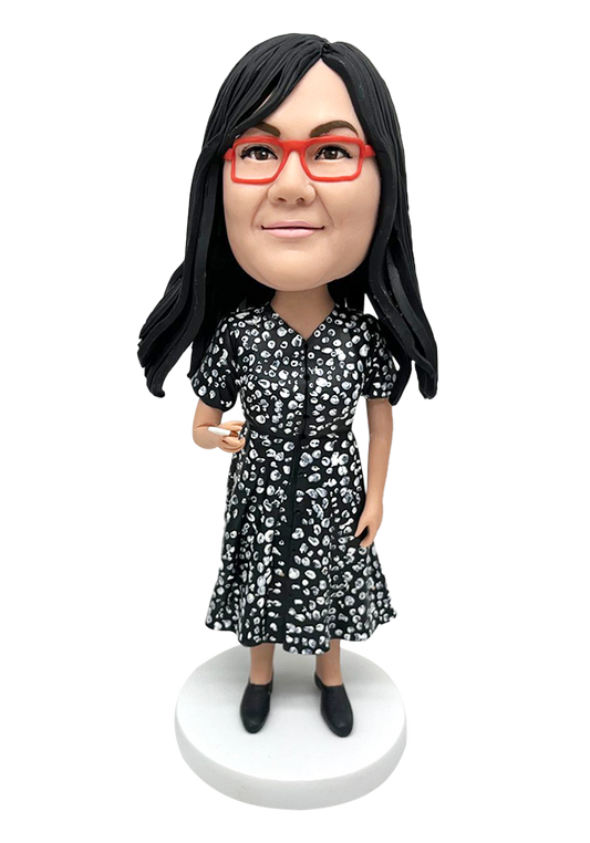Cigarette Woman Custom Bobblehead