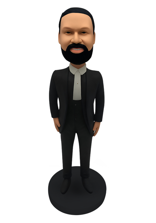 Classic Suit Custom Bobblehead-1