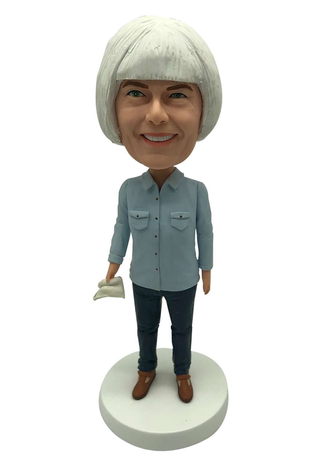 Cleaner Lady Custom Bobblehead