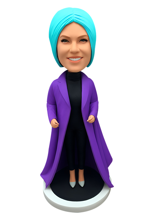 Cloak Woman Custom Bobblehead