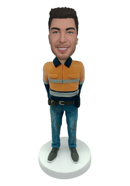 Custom Worker Bobblehead