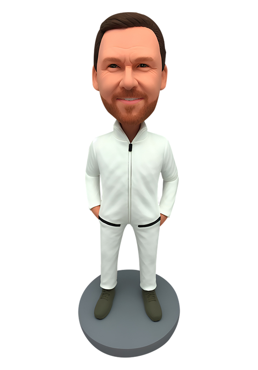 Down Jacket Man Custom Bobblehead-3