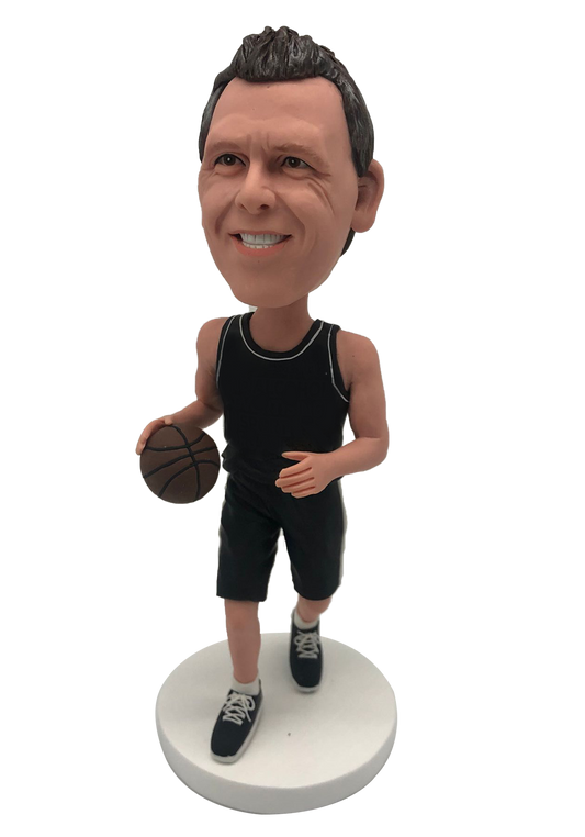 Dribbling Basketball Custom Bobblehead
