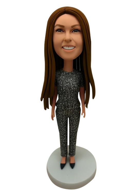 Elegant Woman Custom Bobblehead