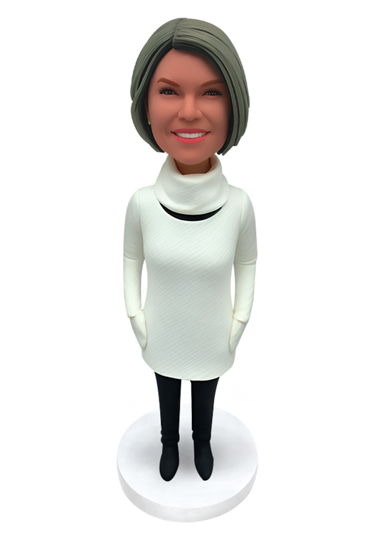Fashion Girl Custom Bobblehead-1