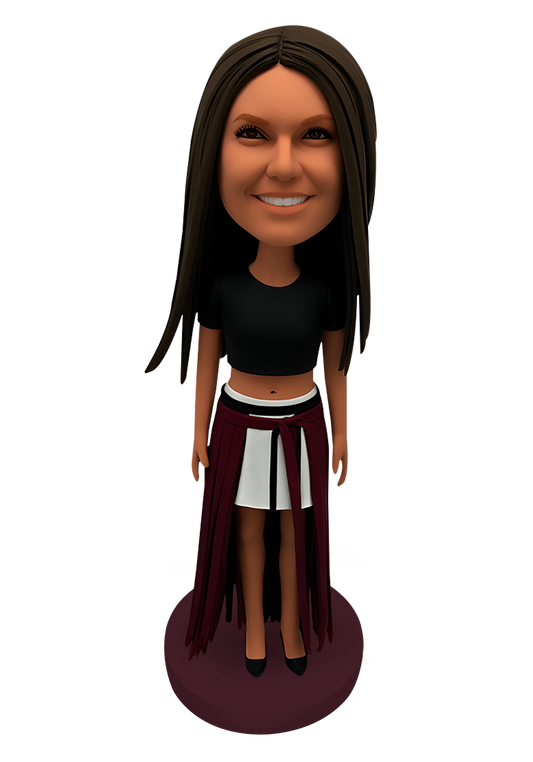 Fashion Girl Custom Bobblehead-2