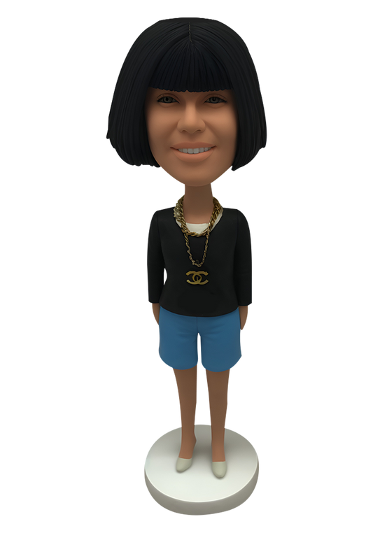 Fashion Girl Custom Bobblehead
