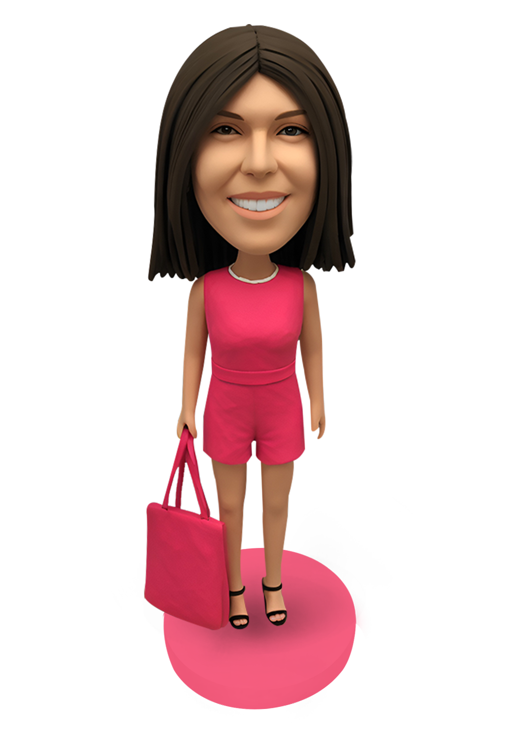 Fashion Girl With Bag