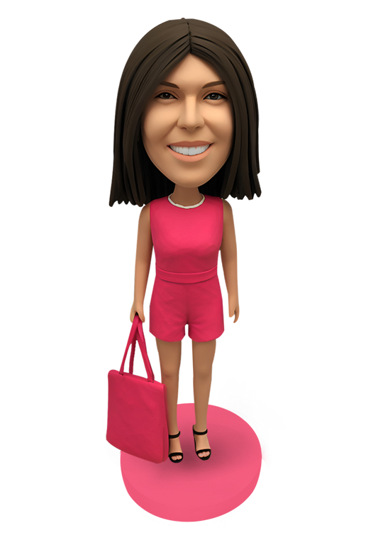 Fashion Girl With Bag