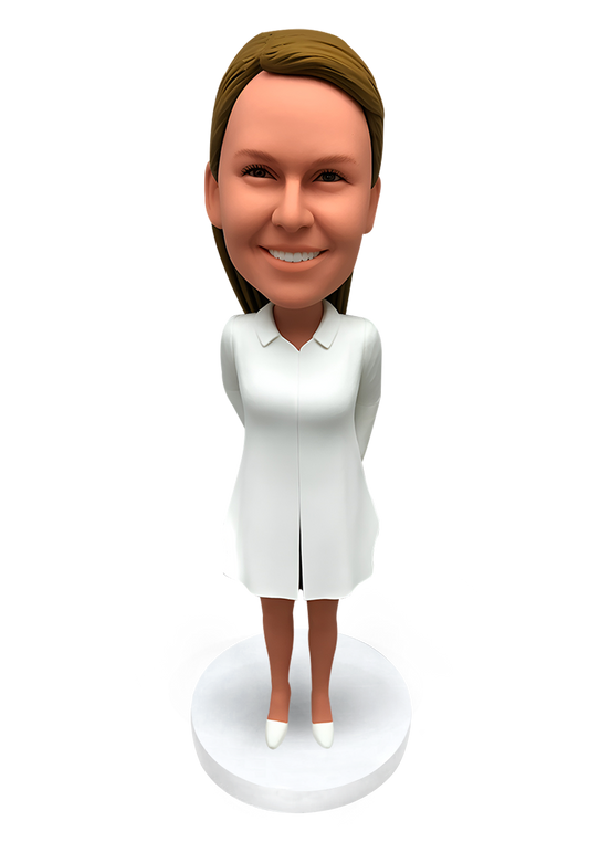 Fashional Woman Custom Bobblehead-1