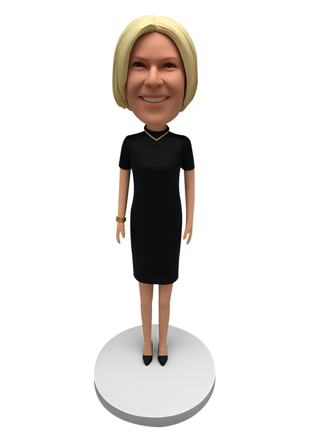Fashional Woman Custom Bobblehead-16