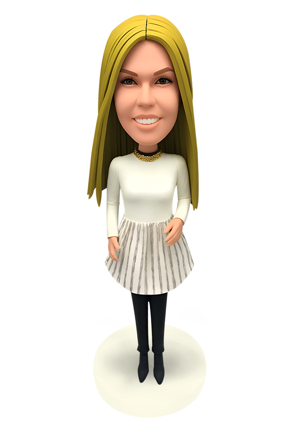 Fashional Woman Custom Bobblehead-17