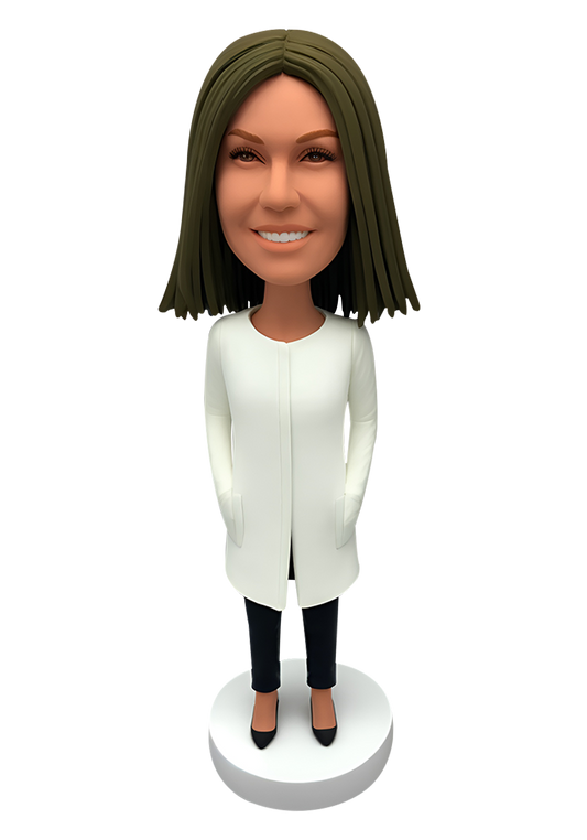 Fashional Woman Custom Bobblehead-2