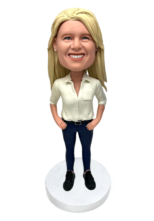 Female Boss Custom Bobblehead
