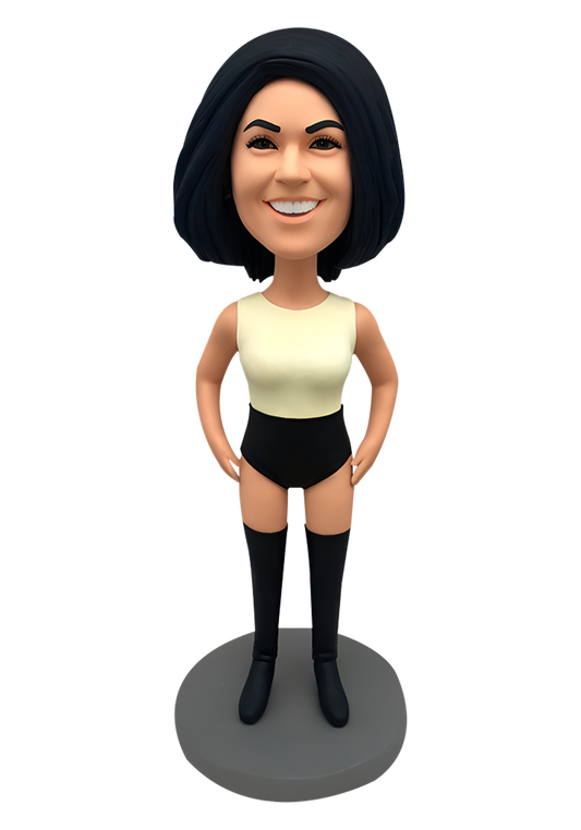 Female Dancer Custom Bobblehead-1