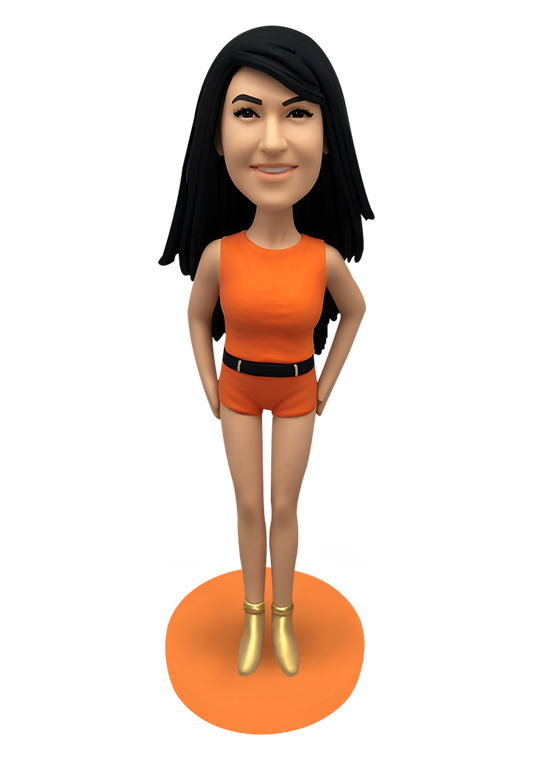 Female Dancer Custom Bobblehead-2