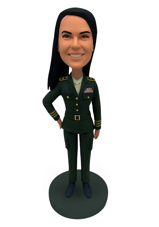 Female Officer Custom Bobblehead-1