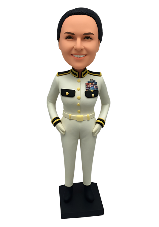 Female Officer Custom Bobblehead-4