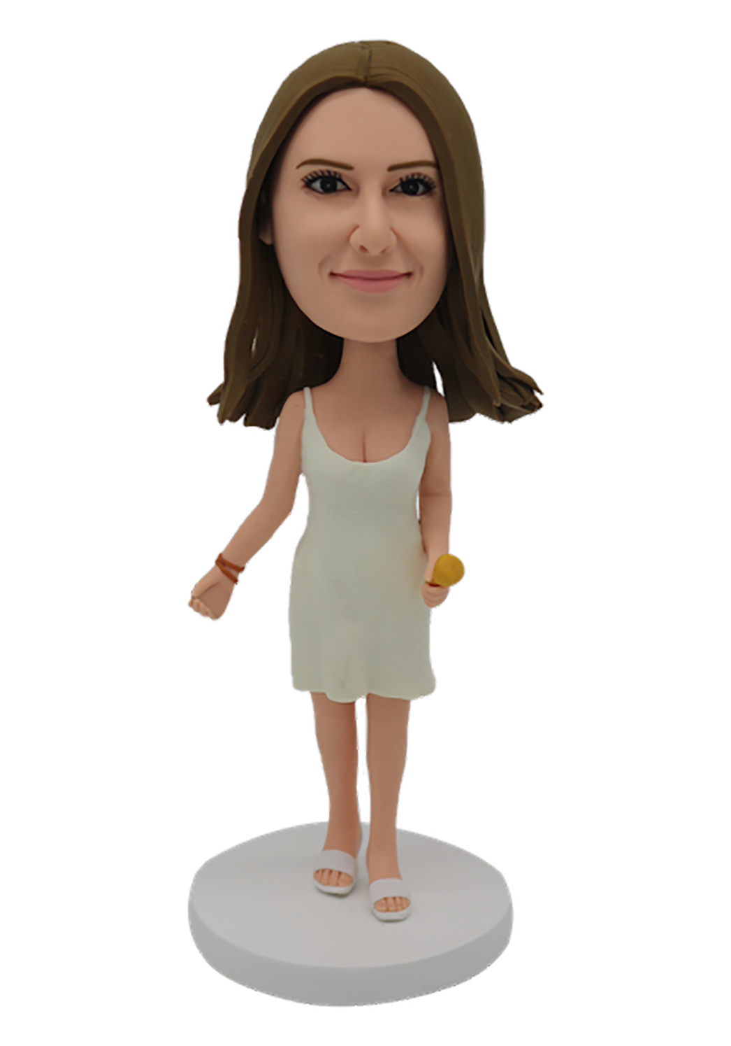 Female Singer Custom Bobblehead-1