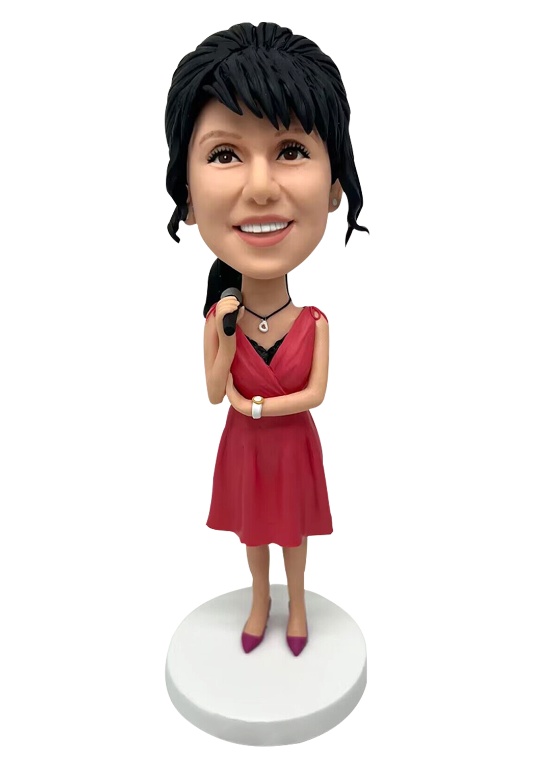 Female Singer Custom Bobblehead