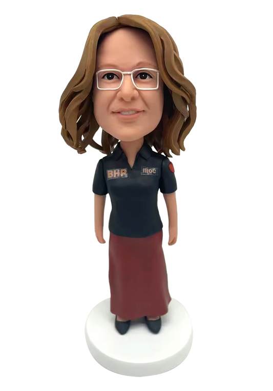 Female Worker Custom Bobblehead