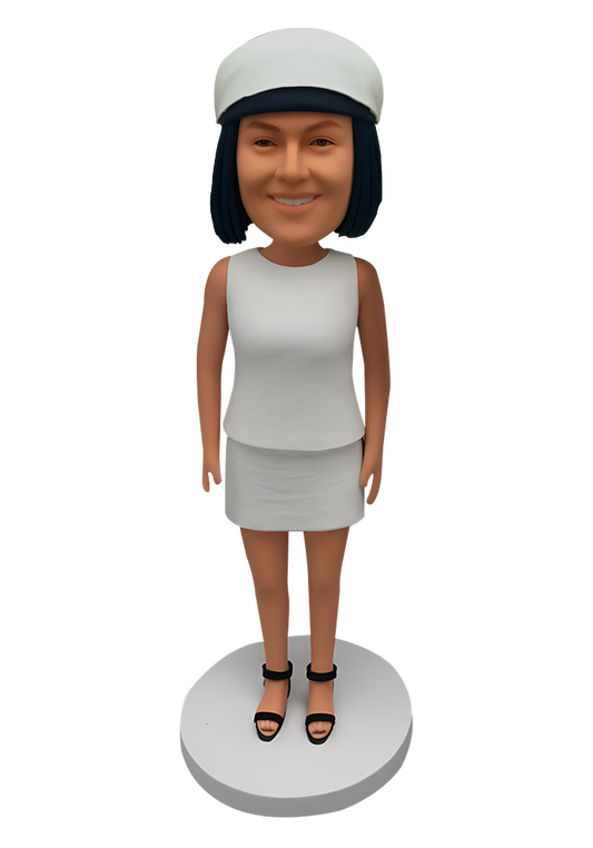 Female in Sandals Custom Bobblehead-3
