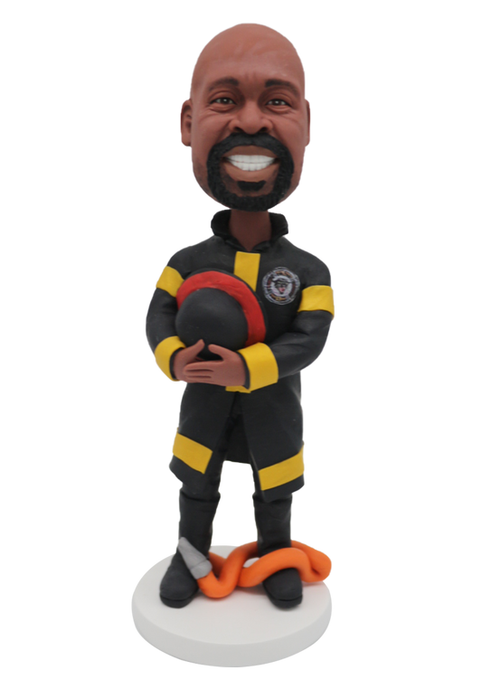 Firefighter Custom Bobblehead
