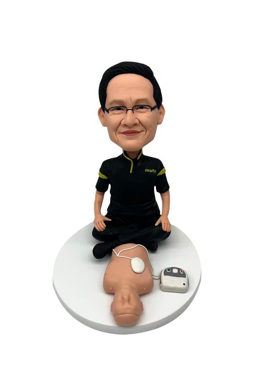First Aid Man Custom Bobblehead