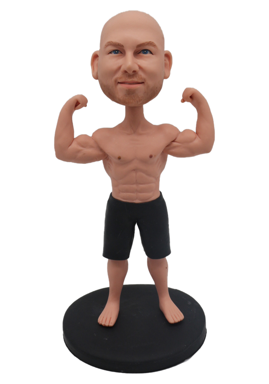 Flexing Man Custom Bobblehead