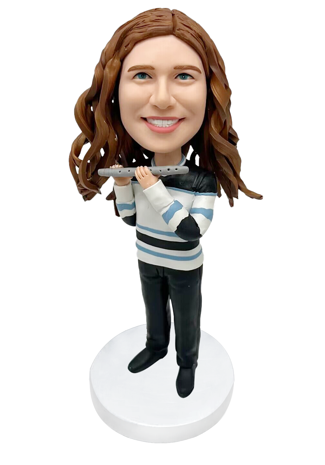 Flute Player Custom Bobblehead