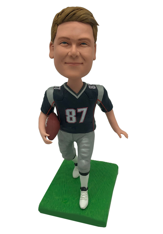 Football Player Custom Bobblehead-4