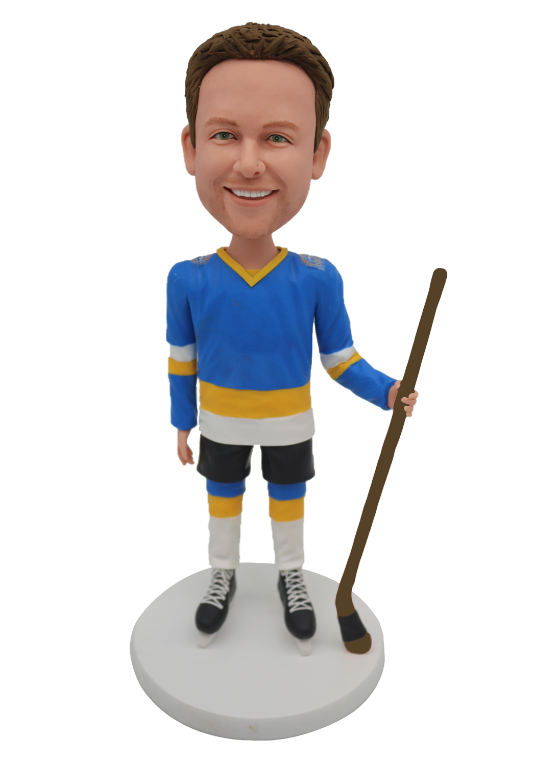 Blues Hockey Player Custom Bobblehead