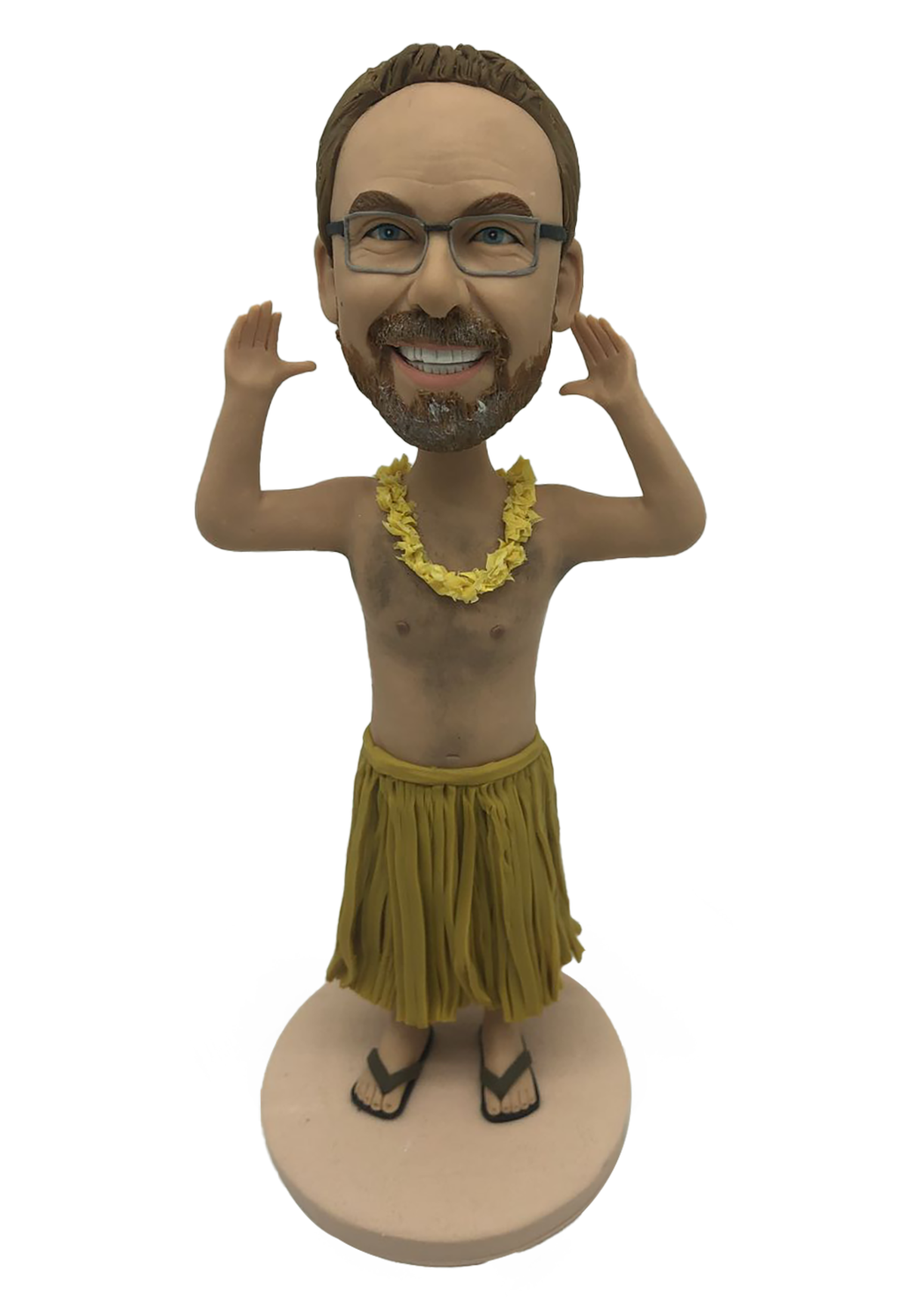 Hula Man Custom Bobblehead