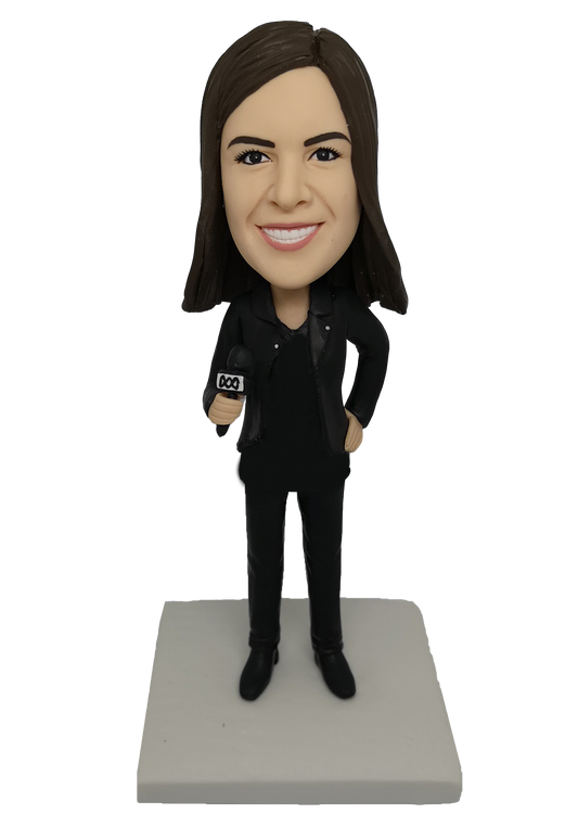 Journalist Custom Bobblehead