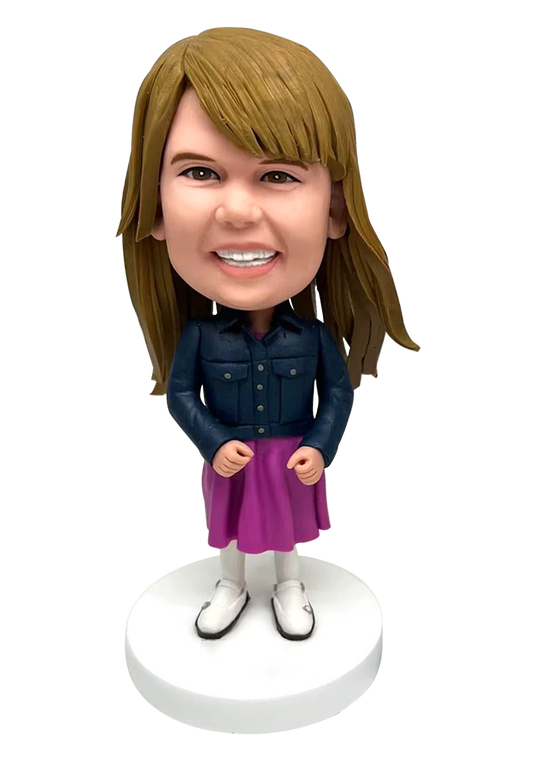 Lovely Girl Custom Bobblehead